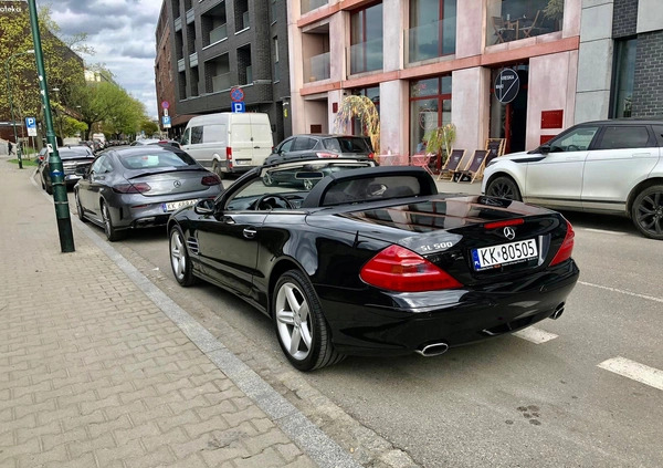 Mercedes-Benz SL cena 77900 przebieg: 124000, rok produkcji 2002 z Kraków małe 79